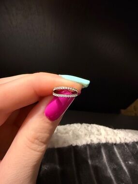 Titanium Silver Twisted Rope Hoop Earring - Silver